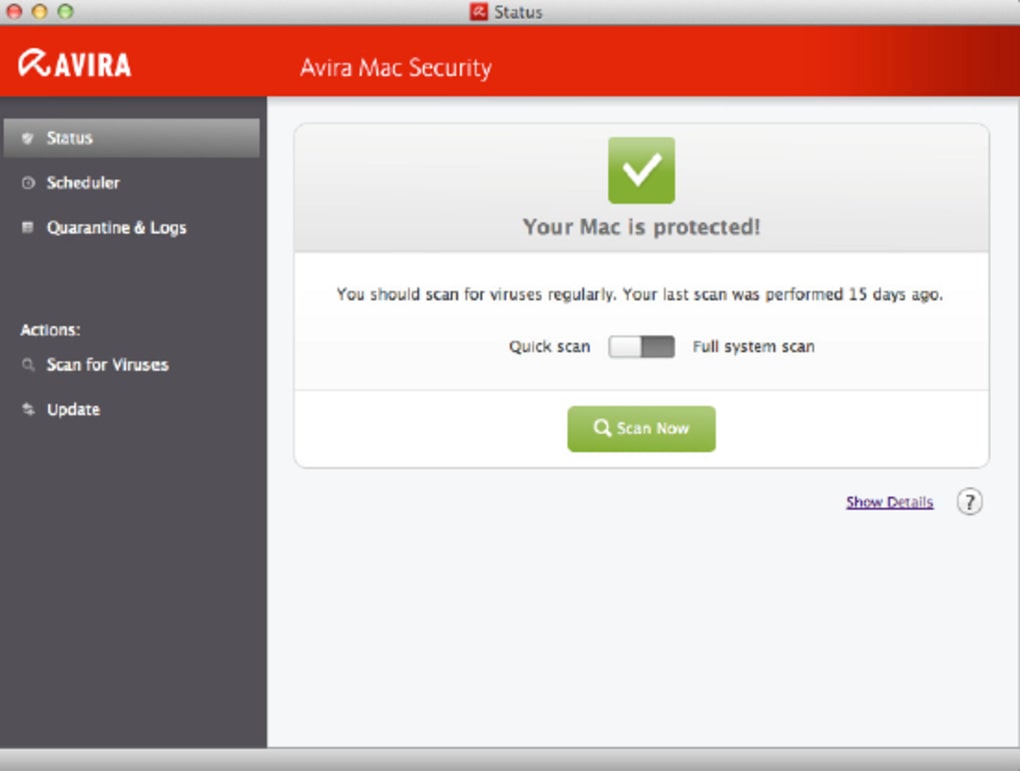Antivirus for mac free trial